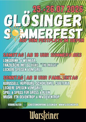 Sommerfest im Siepen 2026